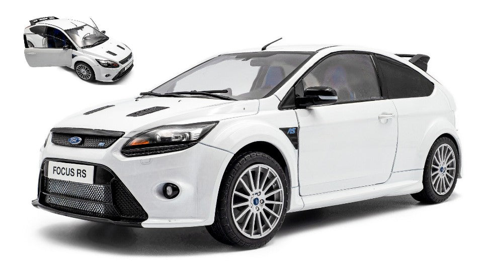 FORD FOCUS RS MK2 2009 PLUS FROZEN WHITE 1:18 Scala 1:18 Solido
