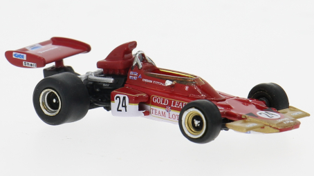 LOTUS 72D N.24 GP USA 1970 E.FITTIPALDI 1:87 Scala 1:87 Brekina