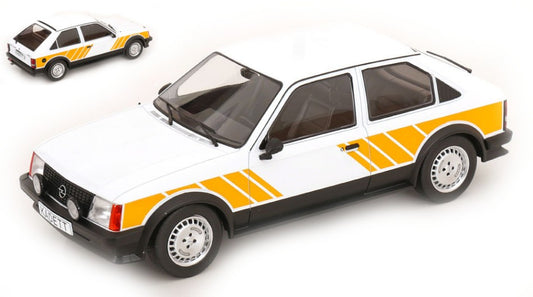 OPEL KADETT D GTE 1983 WHITE/YELLOW 1:18 Scala 1:18 ModelCarGroup