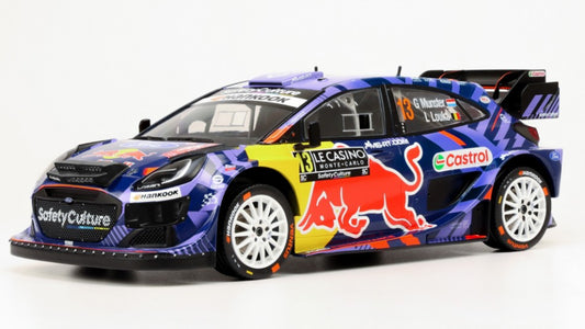 FORD PUMA N.13 RALLY1 RALLY MONTE CARLO 2025 MUNSTER-LOUKA 1:18
 Scala 1:18 Ixo Model