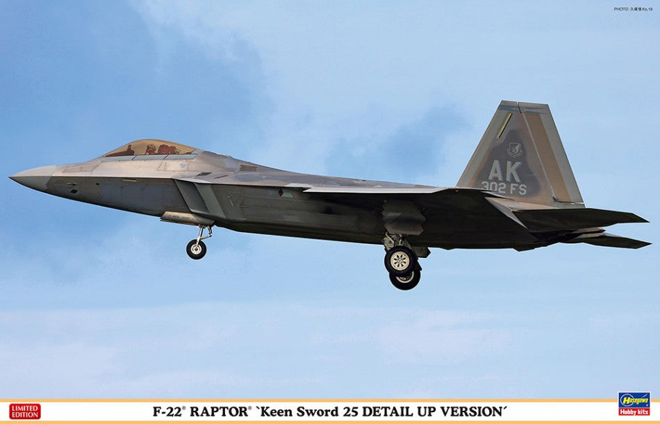 F-22 RAPTOR KIT 1:48 Scala 1:48 Hasegawa