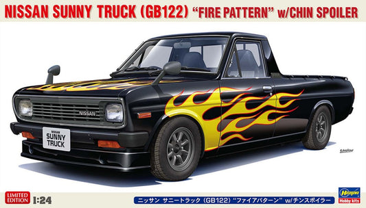 NISSAN SUNNY TRUCK (Gb122) FIRE PATTERN KIT 1:24 Scala 1:24 Hasegawa