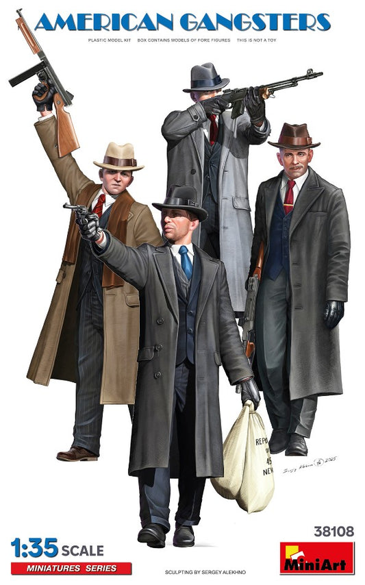 AMERICAN GANGSTER KIT 1:35 Scala 1:35 Miniart
