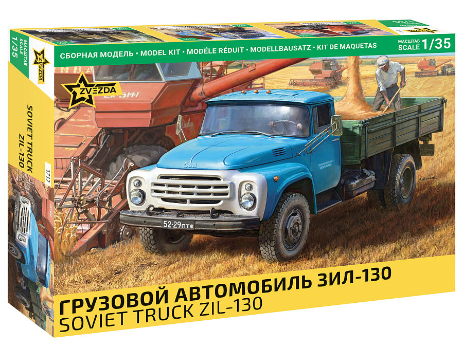 SOVIET TRUCK ZIL 130 KIT 1:35 Scala 1:35 Zvezda