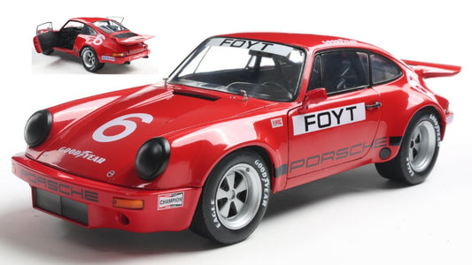 PORSCHE 911 IROC N.6 FOYT IROC DAYTONA 1974 1:18 Scala 1:18 Solido
