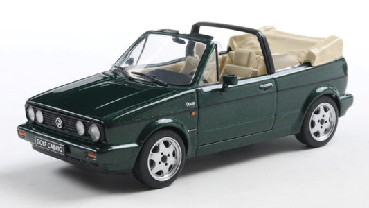 VOLKSWAGEN GOLF CABRIO
CLASSIC LINE 1992 CLASSIC GREEN 1:43 Scala 1:43 Solido