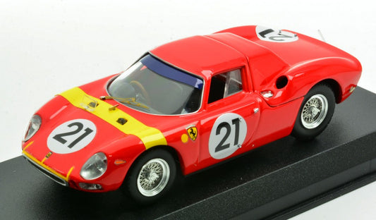 FERRARI 250 LM N.21 WINNER LIMBURG ZOLDER GP 1964 LUCIEN BIANCHI 1:43 Scala 1:43 Best Model
