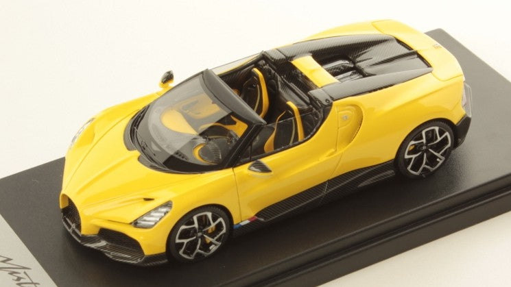 BUGATTI W16 MISTRAL YELLOW 1:43 Scala 1:43 Looksmart