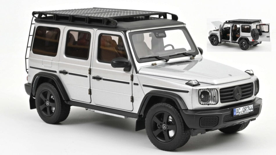 MERCEDES G-CLASS 2024 IRIDIUM SILVER 1:18 Scala 1:18 Norev