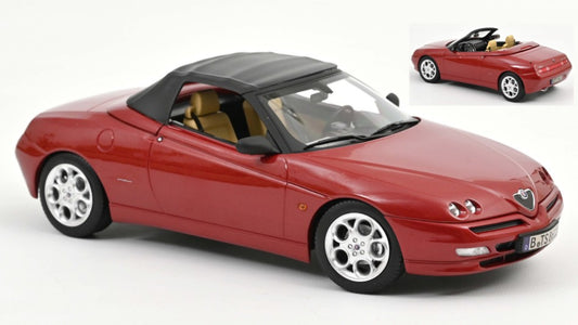 ALFA ROMEO SPIDER 1999 PROTEO RED METALLIC
 1:18 Scala 1:18 Norev