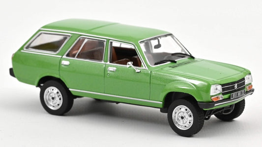 PEUGEOT 504 BREAK 1980 GREEN METALLIC 1:43 Scala 1:43 Norev