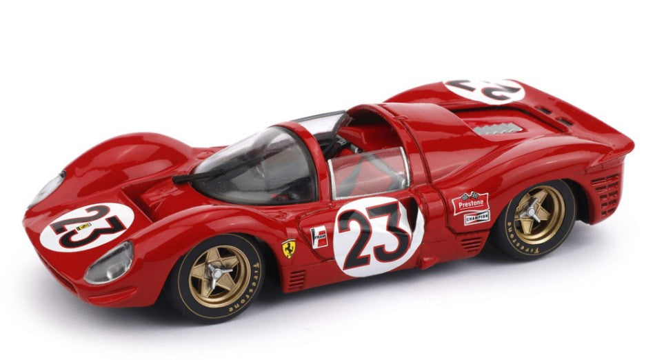 FERRARI 330 P4 SPYDER N.23 WINNER 24 H DAYTONA 1967 BANDINI-AMON 1:43 Scala 1:43 Brumm