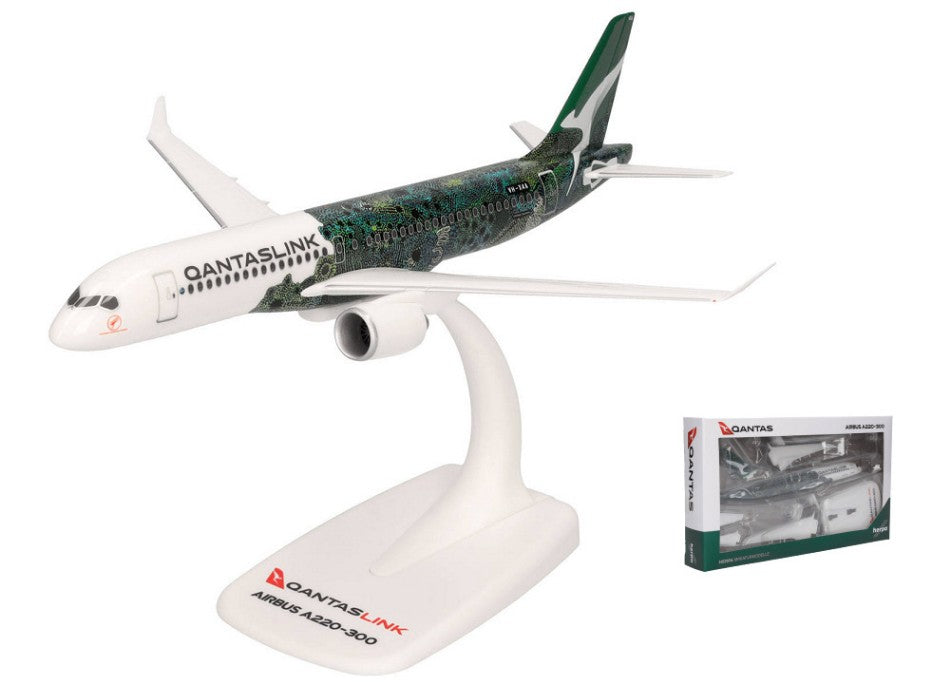 AIRBUS A220-300 QANTAS LINK FLYING ART 1:200 Scale Varie Herpa
