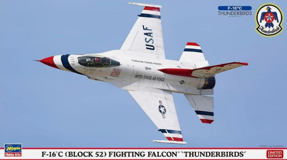 F-16C (BLOCK 52) FIGHTING FALCON THUNDERBIRDS KIT 1:72 Scala 1:72 Hasegawa