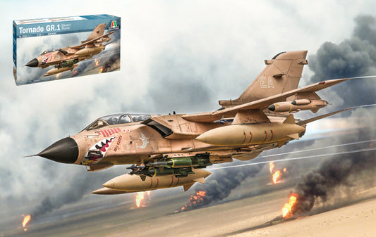 TORNADO GR.1 DESERT STORM KIT 1:32 Scala 1:32 Italeri