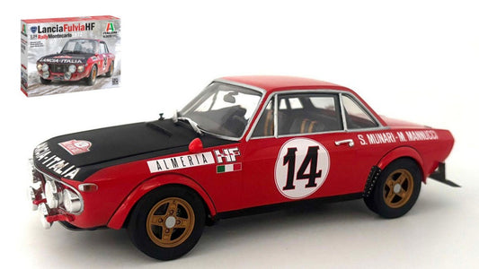 LANCIA FULVIA HF RALLY MONTE CARLO 1972 KIT 1:24 Scala 1:24 Italeri