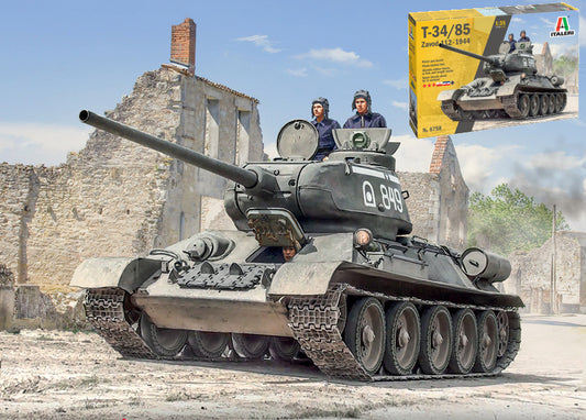 T34/85 ZAVOD 112 KIT 1:35 Scala 1:35 Italeri