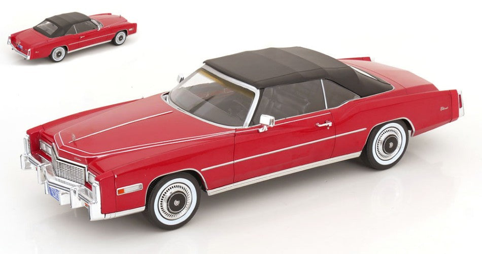 CADILLAC ELDORADO CONVERTIBLE 1976 RED 1:18 Scala 1:18 ModelCarGroup