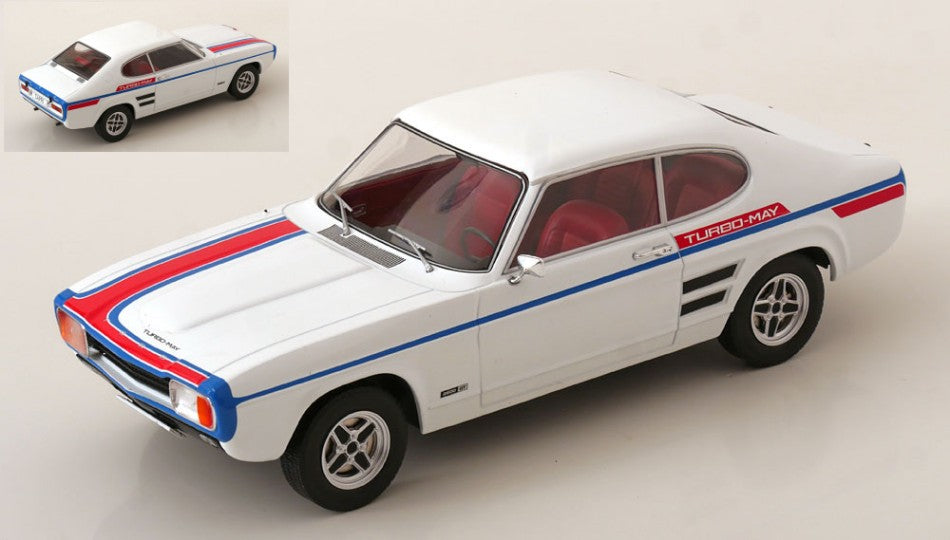 FORD CAPRI MK I GT 1970 WHITE 1:18 Scala 1:18 ModelCarGroup