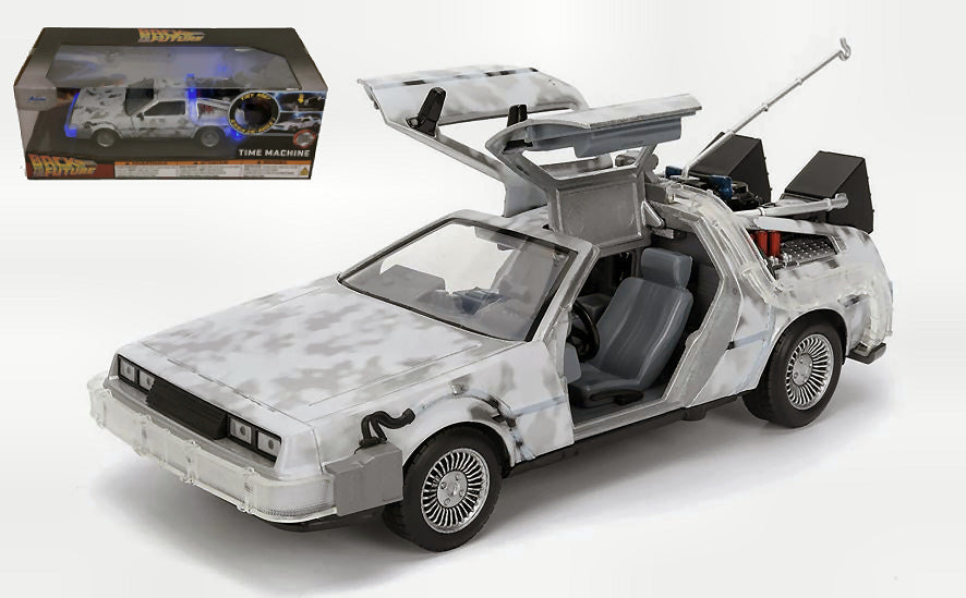 TIME MACHINE "BACK TO THE FUTURE" FROST 1:24 Scala 1:24 Jada Toys