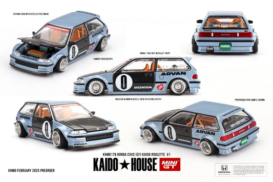 HONDA CIVIC (EF) ROULETTE V1
1987 1:64 Scala 1:64 Mini GT