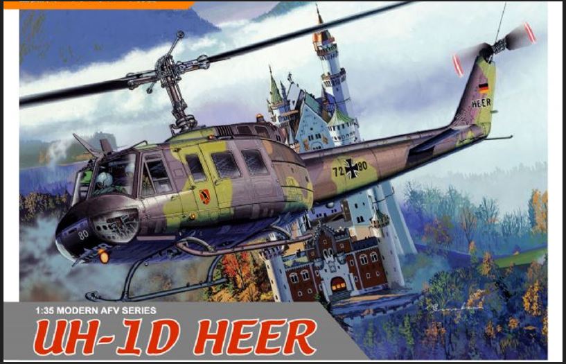 UH-1D HEER KIT 1:35 Scala 1:35 Dragon
