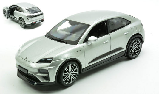 PORSCHE MACAN TURBO ELECTRIC SILVER 1:24 Scala 1:24 Burago