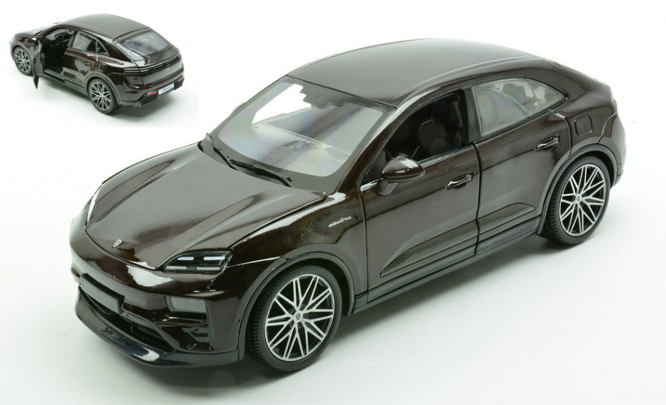 PORSCHE MACAN TURBO ELECTRIC DARK VIOLET 1:24 Scala 1:24 Burago