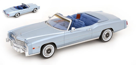 CADILLAC ELDORADO CONVERTIBLE 1976 LIGHT BLUE 1:18 Scala 1:18 ModelCarGroup