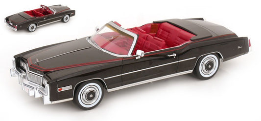 CADILLAC ELDORADO CONVERTIBLE 1976 BLACK 1:18 Scala 1:18 ModelCarGroup