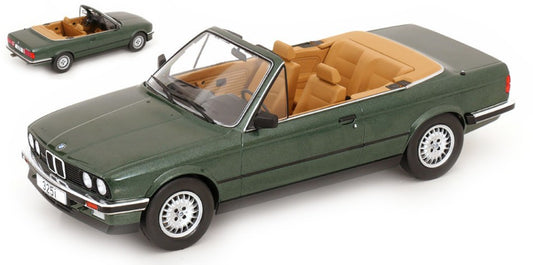 BMW 325i (E30) CABRIOLET 1985 DARK GREEN 1:18 Scala 1:18 ModelCarGroup