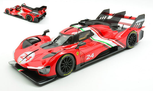 FERRARI 499P MODIFICATA N.24 RED/DECALS 1:18 Scala 1:18 Burago