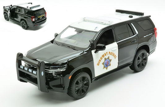 CHEVROLET TAHOE POLICE 2012 WHITE/BLACK 1:27 Scala 1:24 Maisto