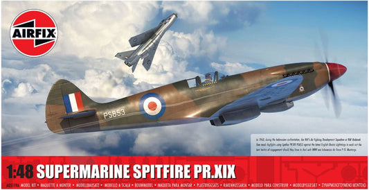 SUPERMARINE SPITFIRE PR.XIX KIT 1:48 Scala 1:48 Airfix