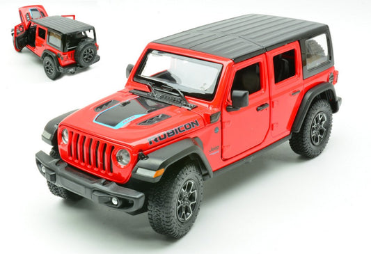 JEEP WRANGLER RUBICON 4xe RED 1:24 Scala 1:24 Rastar