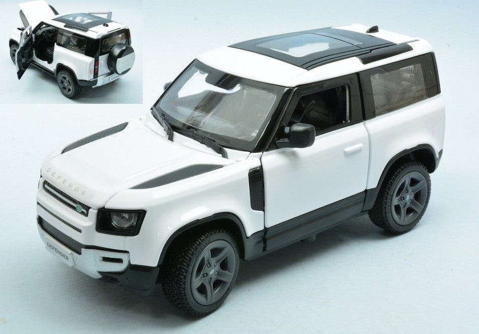 LAND ROVER DEFENDER 90 WHITE 1:24 Scala 1:24 Rastar