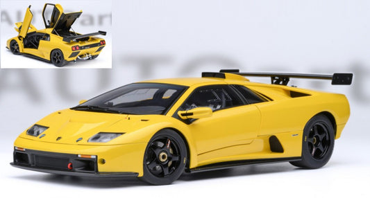 LAMBORGHINI DIABLO GTR 1999 YELLOW 1:18 Scala 1:18 AutoArt
