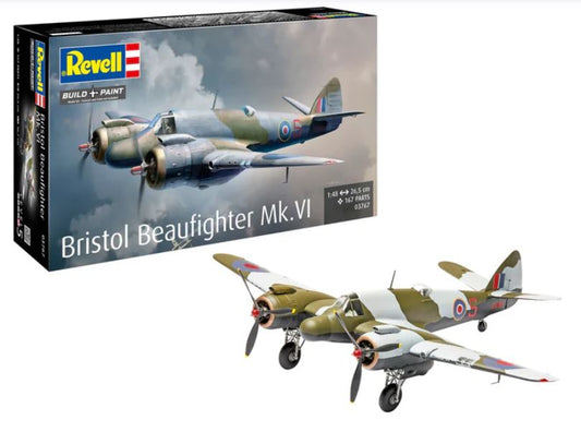BRISTOL BEAUFIGHTER Mk. VI KIT 1:48 Scala 1:48 Revell