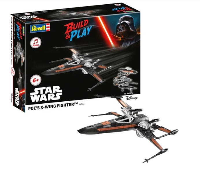 Poe's X-Wing Fighter (w/sound) KIT 1:78 Scale Varie Revell