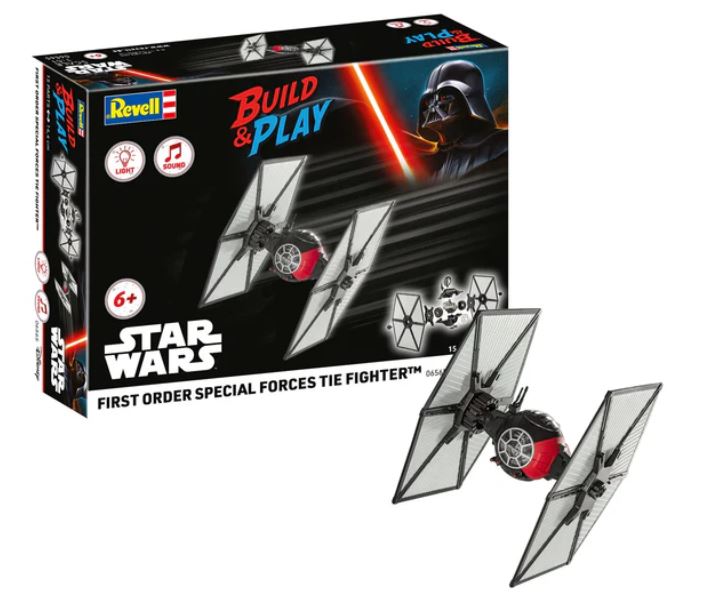 First Order Special Forces TIE Fighter (w/Light and Sound) KIT 1:51 Scale Varie Revell