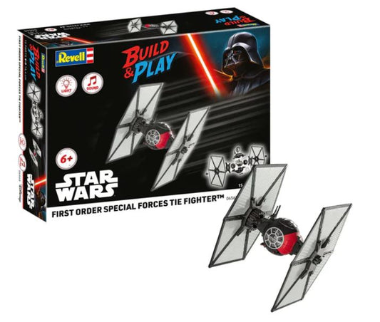 First Order Special Forces TIE Fighter (w/Light and Sound) KIT 1:51 Scale Varie Revell