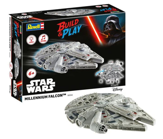MILLENNIUM FALCON (w/light and sound) KIT 1:164 Scale Varie Revell