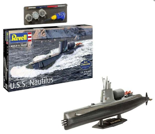 MODEL SET U.S.S. NAUTILUS KIT 1:305 Scale Varie Revell