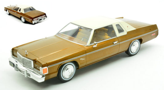 DODGE ROYAL MONACO COUPE 1977 BROWN/BEIGE 1:24 Scala 1:24 Whitebox