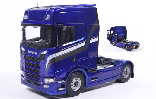 SCANIA 580S HIGHLINE
METALLIC BLUE 2023 1:24 Scala 1:24 Solido