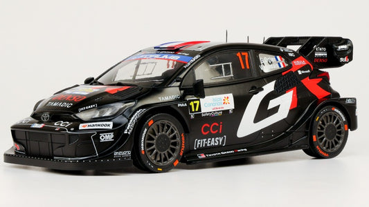 TOYOTA GR YARIS N.17 RALLY1 ISALS CANARIS 2025 OGIER-LANDAIS 1:18
 Scala 1:18 Ixo Model