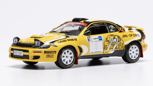 TOYOTA CELICA GT 4 TURBO N.97 RALLY ARCTIC LAPLAND 2024 LATV.-HANN.1:43 Scala 1:43 Ixo Model