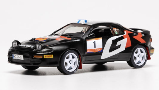 TOYOTA CELICA GT 4 TURBO N.1 RALLY COSTA BRAVA 2025 LATVALLA-HUSSI 1:43 Scala 1:43 Ixo Model