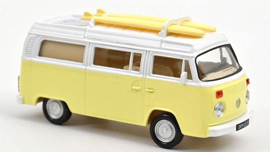 VW COMBI T2b CAMPER VAN 1973 PASTEL YELLOW JET-CAR 1:43 Scala 1:43 Norev
