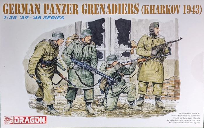 PANZER GRENADIERS (KHARKOV 1943) KIT 1:35 Scala 1:35 Dragon